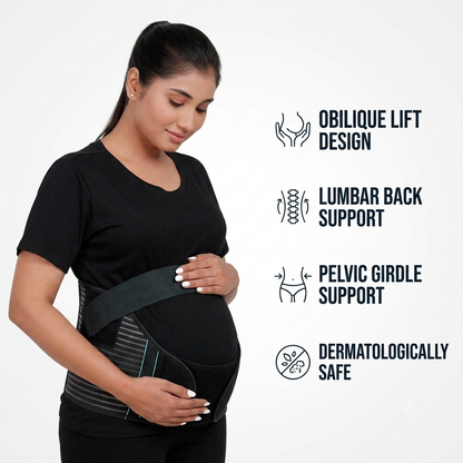 Pregnancy Support Belt | Supports Back, Belly & Posture for Comfort